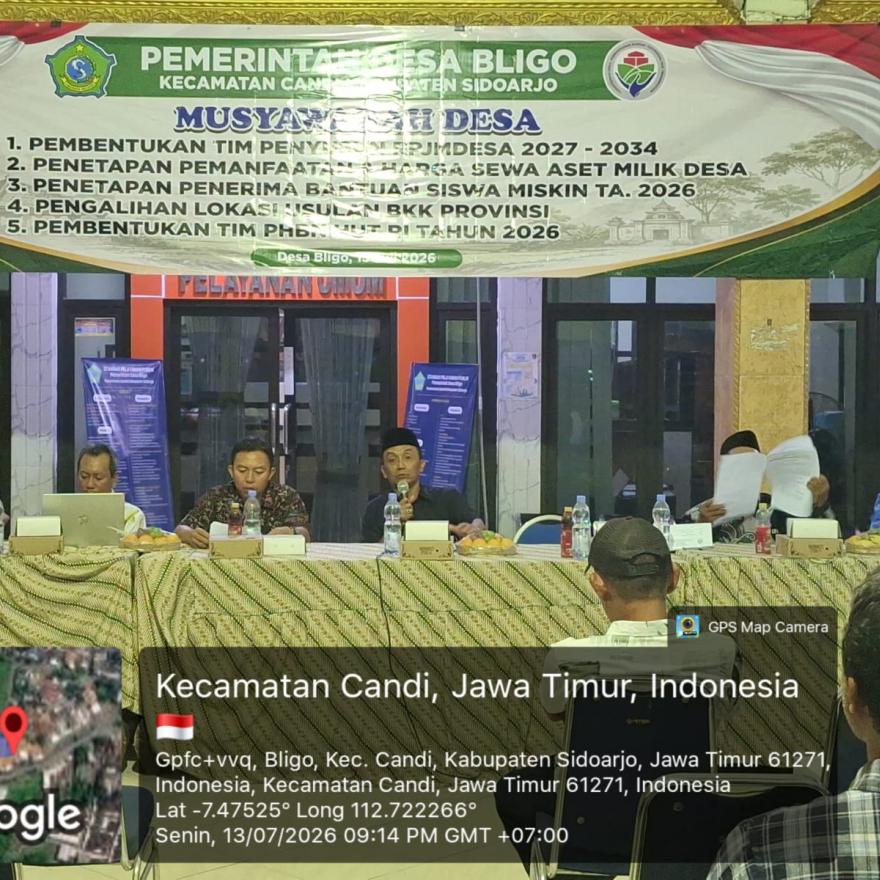 MUSDES PEMB. TIM PENYUSUN RPJMDES, PENETAPAN PEMANFAATAN & HARGA SEWA ASET TK DWP, DST